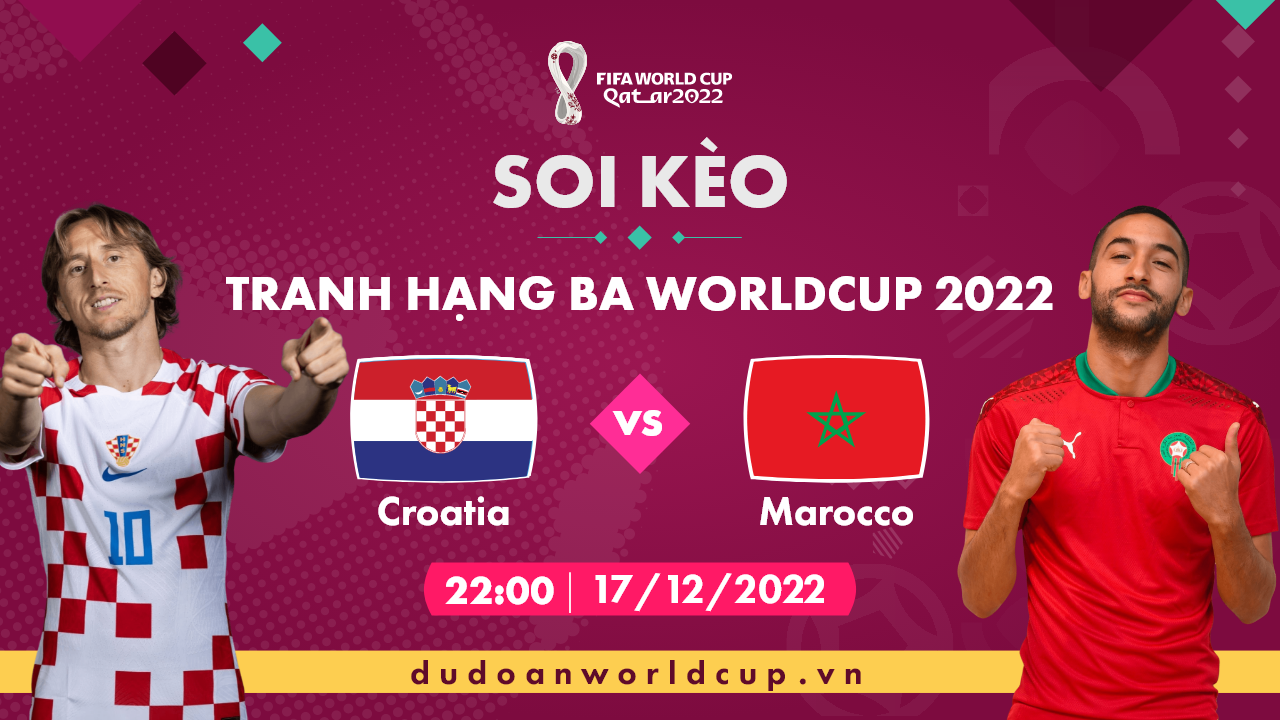 nhan dinh soi keo croatia vs maroc 22h00 - Nhận định, soi kèo Croatia vs Maroc, 22h00 ngày 17/12/2022